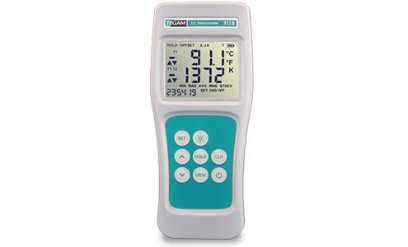 TEGAM 911B SIngle-Channel Thermocouple Thermometer is a digital thermometer with 2000-hour battery life.